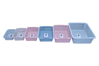 Rổ CN cao 6 nhựa Châu Hưng 006