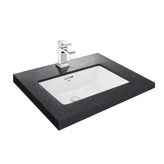 Lavabo chậu rửa mặt TOTO LT505T#XW âm bàn sứ chống bám bẩn