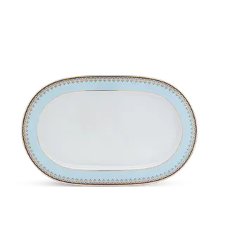 Dĩa oval sứ Minh Long 34 cm - Gastroline - Kim Ngọc
