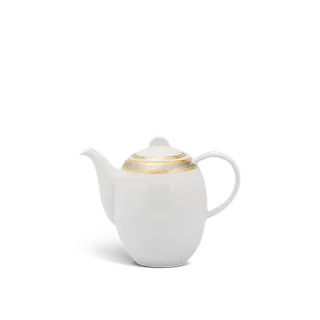 Bình trà cao + nắp sứ Minh Long - Sago - Hoa Hồng