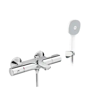 Vòi sen tắm nóng lạnh INAX BFV-3413T-7C tự động tay sen tăng áp nhựa (BFV3413T-7C)