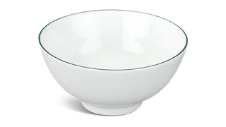 Chén súp sứ Minh Long - Jasmine - Chỉ Xanh Lá