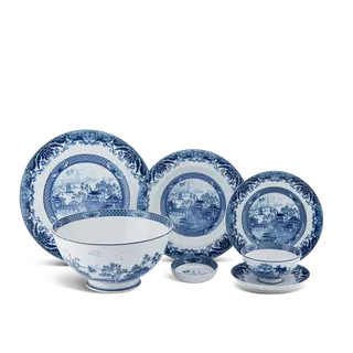 Bộ đồ ăn sứ Minh Long 30 sản phẩm - Hoàng Cung - Hồn Việt