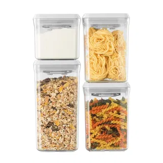 Bộ 4 hộp đựng thực phẩm khô INOCHI Hokkaido 500ml, 1000ml (02 hộp), 1400ml