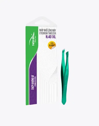 Nhíp Kềm Nghĩa vỉ giấy N-401 xanh lá