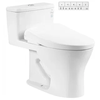 Bồn cầu 1 khối TOTO MS855CDW23 nắp rửa TCF47360GAA