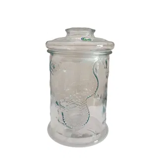 Bình thủy tinh ngâm rượu trụ rồng 6 lít