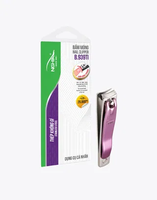 Bấm móng Kềm Nghĩa B.939 tím