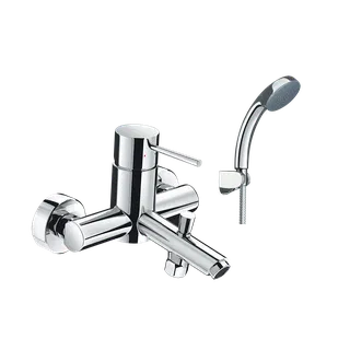 Vòi sen tắm nóng lạnh INAX BFV-8000S-5C tay sen Ecoful (BFV8000S-5C)