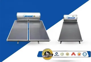 Máy năng lượng mặt trời tấm phẳng Megasun 200 lít không chịu áp