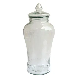 Bình thủy tinh ngâm rượu 10 lít chân mây có vòi- 10l