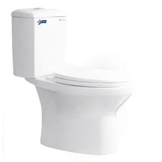 Bồn cầu 2 khối Thiên Thanh Sand nắp rơi êm