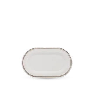 Dĩa oval sứ Minh Long 34 cm - Sago - Thiên Tuế