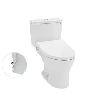 Bồn cầu 2 khối TOTO CS735DE4 nắp rửa TCW1211A