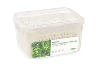 Hộp bảo quản thực phẩm tươi 2400ml nhựa Duy Tân No.1735
