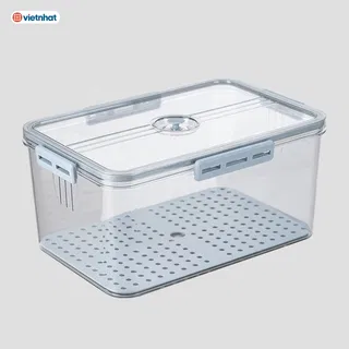 Hộp thực phẩm chữ nhật đại Hokori Việt Nhật 6560-3