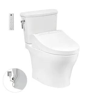 Bồn cầu 2 khối TOTO CS986GW14 nắp rửa C5 - TCF24410AAA
