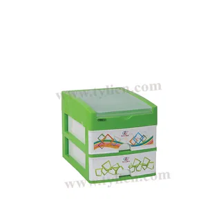 Tủ Nhựa Mini L Trắng Sữa 3 Ngăn nhựa Tý Liên No.0725