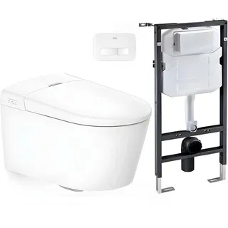 Bồn Cầu Thông Minh American Standard 1073919990 Treo Tường Aero - Lite