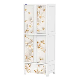 Tủ nhựa Duy Tân WING L 4 cánh 1 ngăn No.1232
