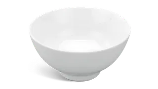Chén súp sứ Minh Long - Jasmine - Trắng