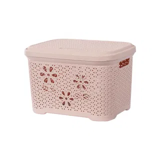 Giỏ nắp hoa nhựa Việt Nhật 5158