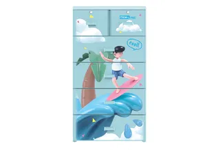 Tủ nhựa Duy Tân MINA L 5 Ngăn No.915/5