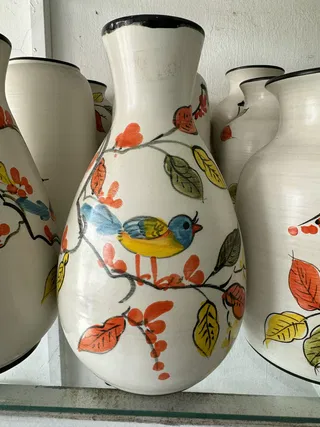 LỌ HOA GỐM MEN L2.19