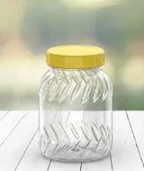 Hũ tròn khía nhựa Duy Tân 40 - 350ml