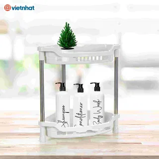 Kệ tam giác inox 2T Hokori nhựa Việt Nhật 5585-2