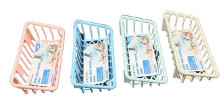 Khay treo tường caro nhựa Châu Hưng 001