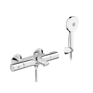 Vòi sen tắm nóng lạnh INAX BFV-3413T-8C tự động tay sen tăng áp si (BFV3413T-8C)