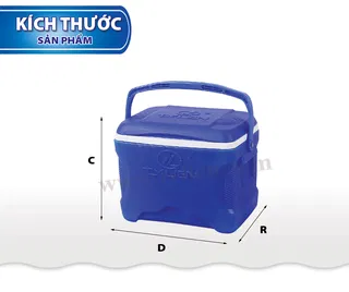 Thùng Đá Happy - 28 (loại 2) nhựa Tý Liên No.0826