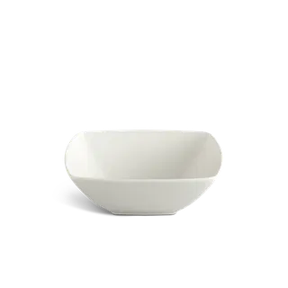 Tô vuông thấp sứ Minh Long 18 cm - Misc Assortment Lys - Trắng Ngà