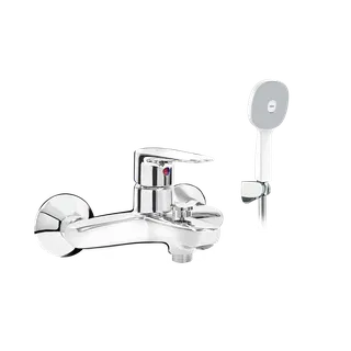 Vòi sen tắm nóng lạnh INAX BFV-1113S-7C tay sen tăng áp nhựa (BFV1113S-7C)