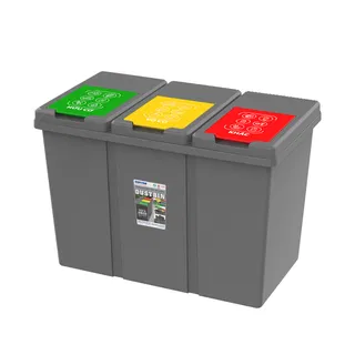 Thùng Rác Nắp Lật nhựa Duy Tân Bộ 3 No.1288