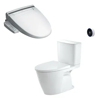 Bồn cầu 2 khối INAX ACT-602 xả cảm ứng nắp rửa CW-KB22AVN