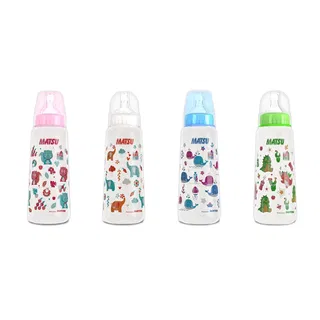 Bình sữa nhựa Duy Tân 250ml - Trắng No.1206