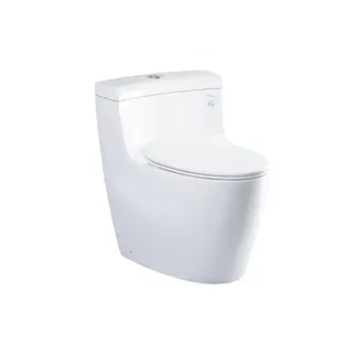 Bồn cầu 1 khối TOTO MS636DT8#XW nắp êm sứ chống bám bẩn