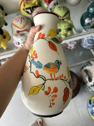 LỌ HOA GỐM MEN L2.18