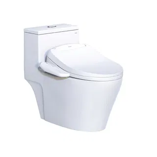 Bồn cầu 1 khối C1356F nắp rửa điện tử TAF400H