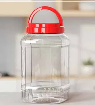 Hũ Bát Giác nhựa Duy Tân 7KG-Nắp Quai - 5700ml
