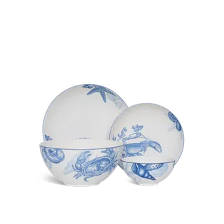 Bộ đồ ăn sứ Minh Long 09 sản phẩm - Timeless IFP - Đại Dương Sương Mờ