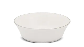 Chén chấm sứ Minh Long 9 cm - Tulip Ngà - Chỉ Bạch Kim