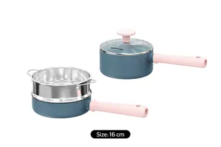 Bộ chảo quánh Ceramic đáy từ Sunhouse Healthy SHG1616