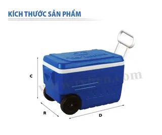 Thùng Đá Happy - 68 nhựa Tý Liên No.0831