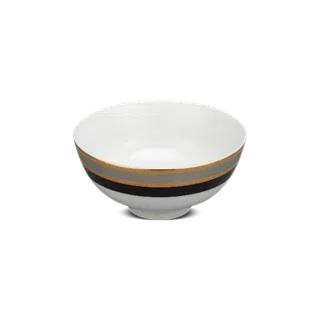 Chén cơm sứ Minh Long 11.5 cm - Sago - Hoa Hồng Đen khắc nổi