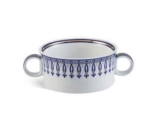 Thố 2 quai sứ Minh Long 0.3 L - Gastroline - Đồng Tâm Xanh Dương