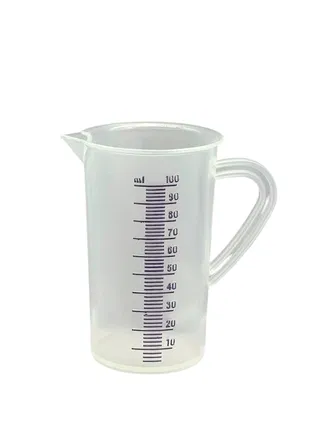 Ca đong (đo lường) nhựa Châu Hưng 100ml 002