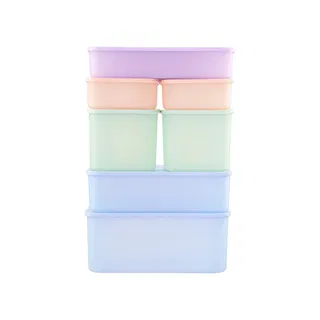 Bộ 8 Hộp thực phẩm trữ đông INOCHI Hokkaido Glow (1XL+1L+2M+2XS+2S)